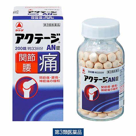関節ケア・鎮痛の医薬品①「アクテージ」の画像
