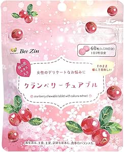 「クランベリーチュアブル」のパッケージ