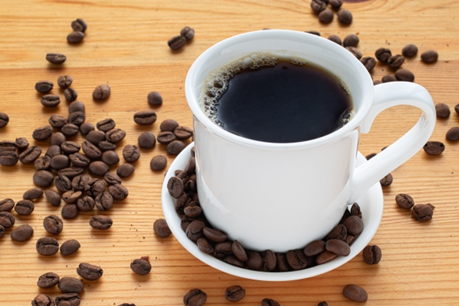 カフェインが含まれるコーヒー